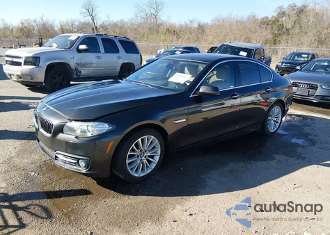 2015 BMW 528I z USA, uszkodzony, nr VIN WBA5A5C59FD524642
